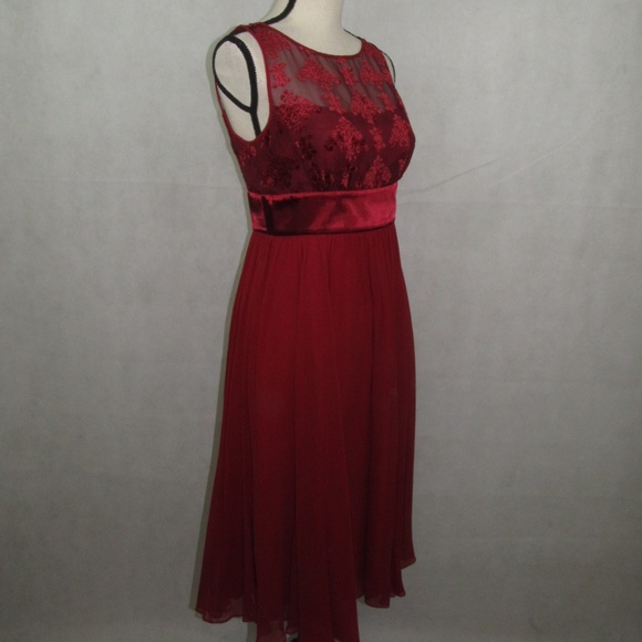 Max and Cleo Sleeveless Dress Sizes 6 8 100% Silk - Picture 7 of 7